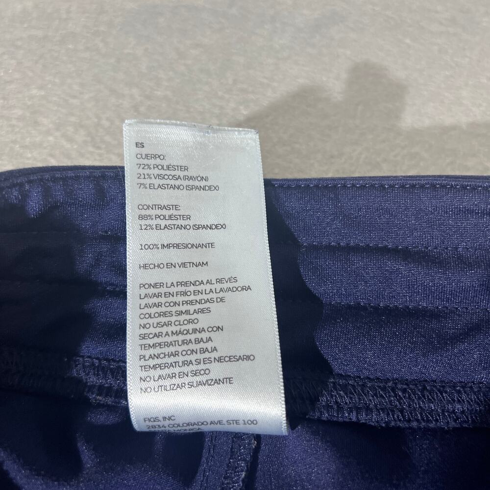 FIGS Women’s Navy Cargo Scrub Pants Size XXL Petite - Picture 12 of 13